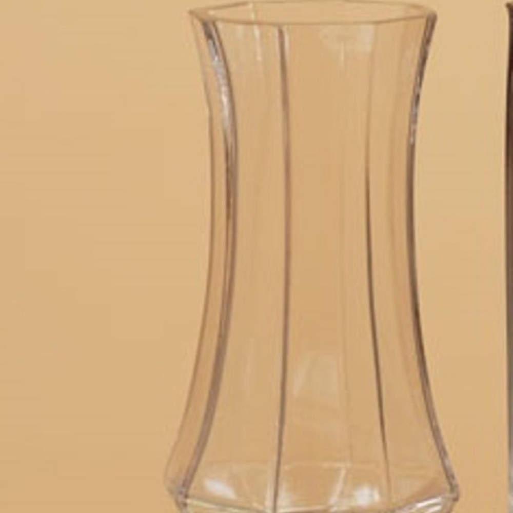 *Flared Shape Clear Glass Bud Vase #79437-A (NWT) #1